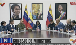 Delcy Rodríguez encabeza su primer consejo de ministros junto a Diosdado Cabello y Padrino López